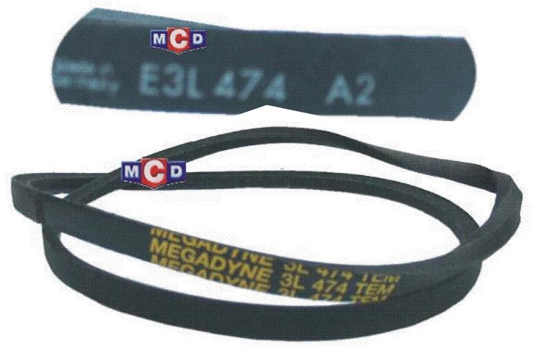 CORREA EN V E3L - 474  ELASTICA IMPORTADA