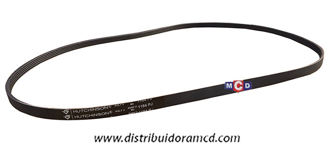 CORREA POLY V 5PJ - 1184  IMPOR.HUTCHINSON