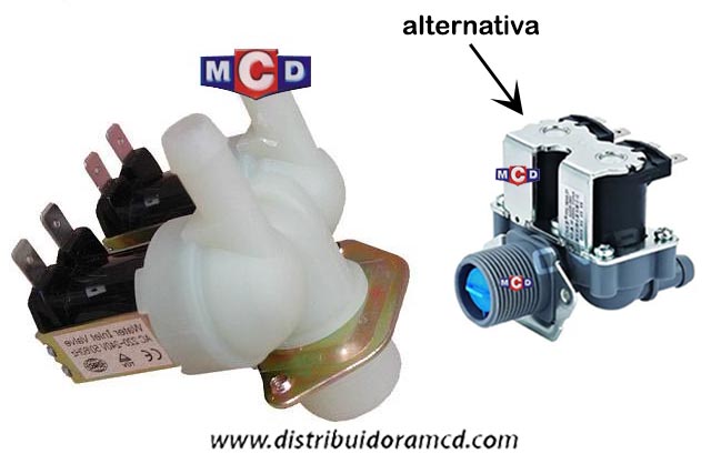 ELECTROVALVULA 2 VIAS SALIDA HORIZONT.180 