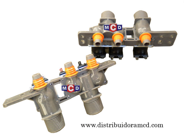 ELECTROVALVULA 3 VIAS LG WF-T1304TP BLANCA