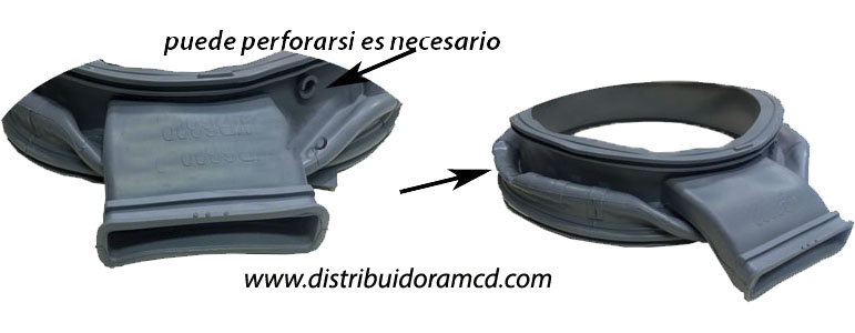 FUELLE SAMSUNG LAVASECARROPAS WD11M4453JS/