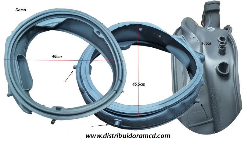 FUELLE LG F2004RDT TITAN INVERTER de 20Kg 