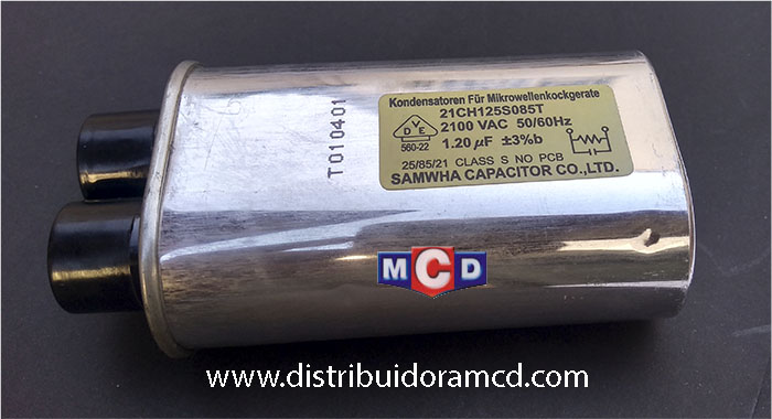 CAPACITOR de MICROONDAS 1.20 mf