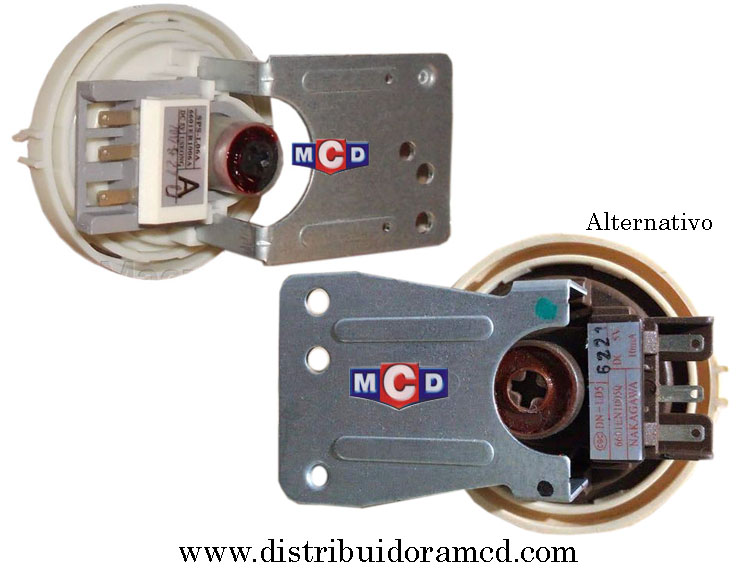 PRESOSTATO LG 3Cont.C/SOPO.P/CARGA FRONTAL