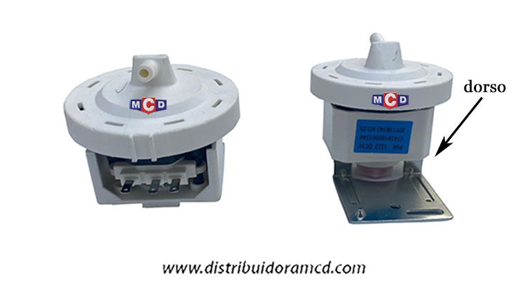 PRESOSTATO CON SUJECION DE CHAPA 3 PALAS