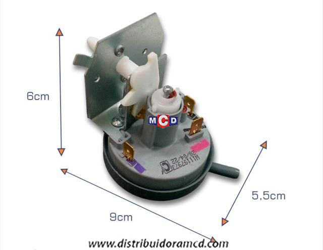 PRESOSTATO C/LEVA ESLABON DE LUJO EWH07AB