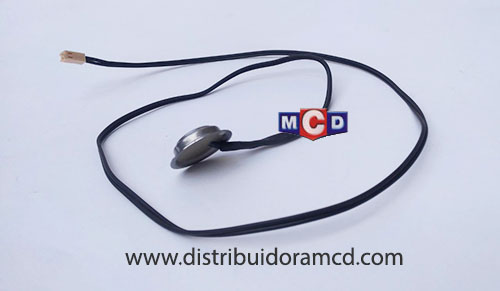 TERMOSTATO FIJO 2 CONT.C/CABLE/FICHA 125 C