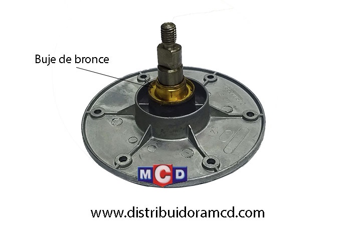 EJE CORTO METALICO -6 AGUJEROS 6203 (LADO/