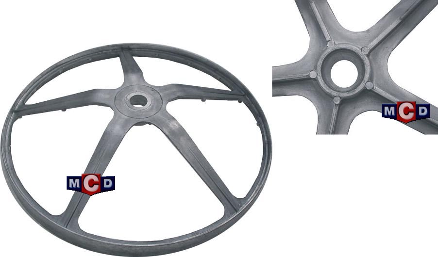 POLEA TAMBOR PLANA AGUJ.REDONDO DREAN EXC.