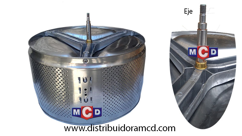 TAMBOR BOCA ANCHA C/EJE SOP.47Lts DRE.NEXT