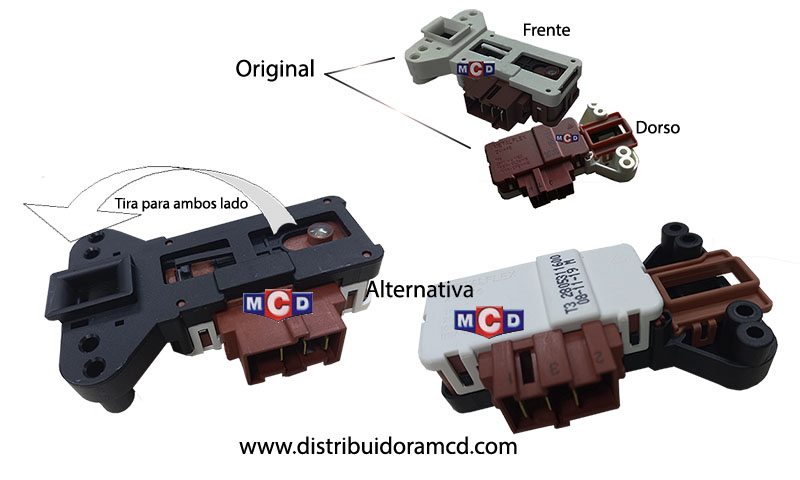 BLOCAPUERTA CODINI WHITE WESTINGHOUSE CF60