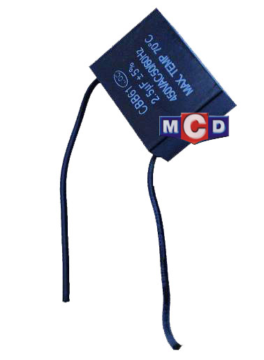 CAPACITOR DE 2.5 mf. 400V ventilador techo