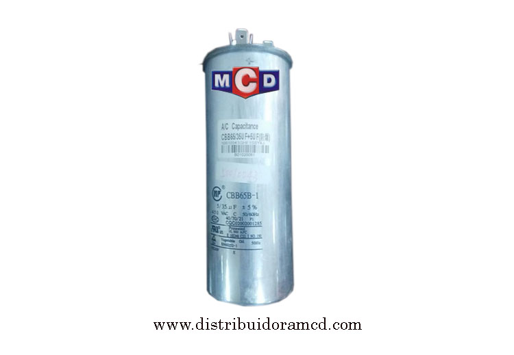 CAPACITOR DE 25 mf. 450V de 4CONT.P/REFRIG