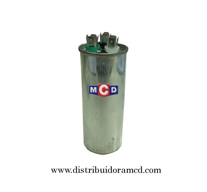 CAPACITOR DE 35+5 mf. 450V de 4CONT.P/REFR