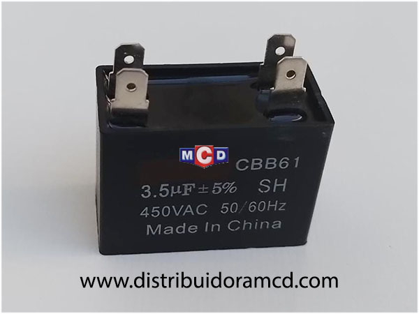 CAPACITOR 3.5 mf. 400V (C/PALAS 3.5MF) 