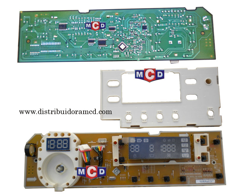 PLAQUETA DISPLAY MANDOS SAMSUNG WF1702WEWU