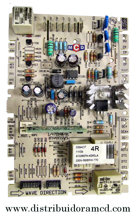 PLACA ELECTRONICA CANDY GO812D/12S