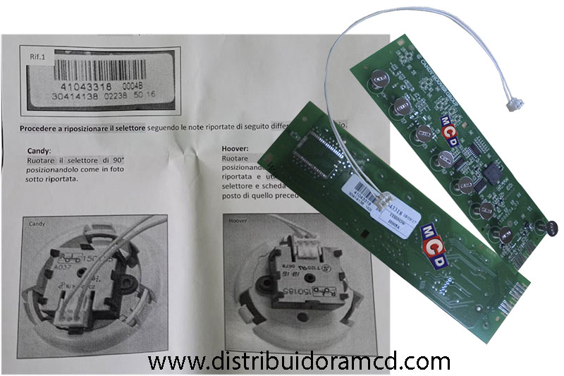 PLAQUETA DISPLAY TOUCH CANDY VITA 106T/12-