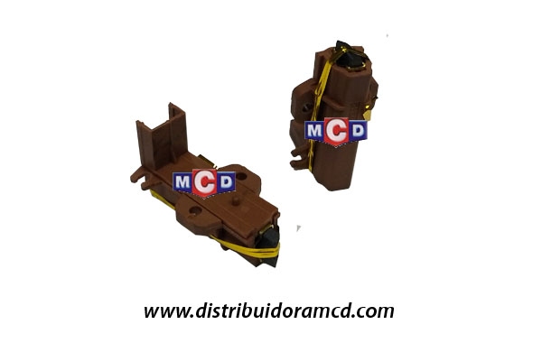 PORTA CARBON ROJO (x2) 35 x 13.5 x 5mm LAV