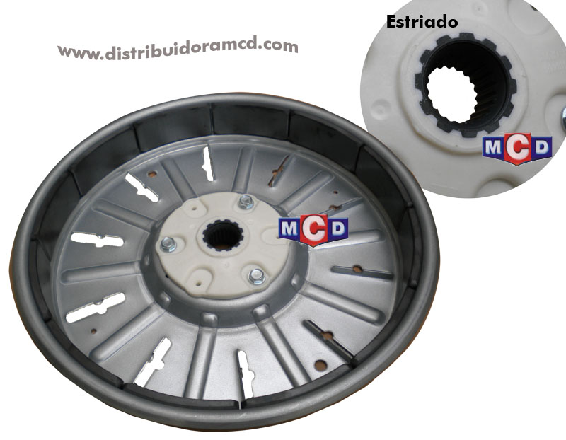 ROTOR (MOTOR DIRECT DRIVE) LG L1205TD 8Kg.