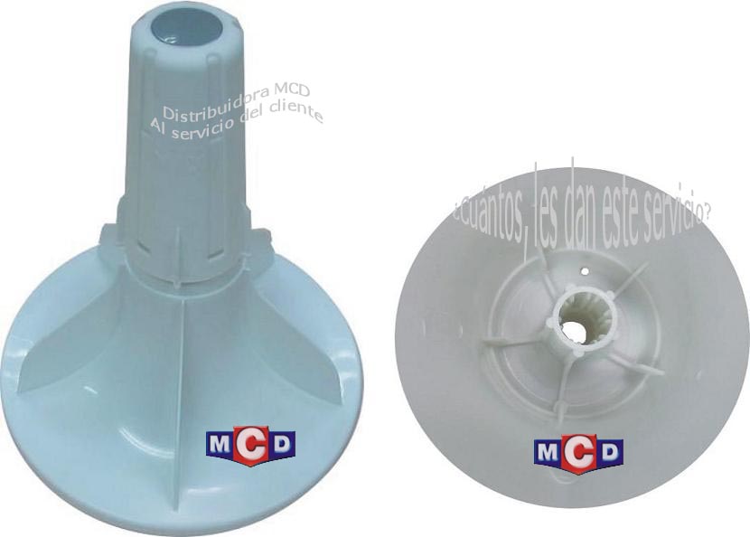 CONJUNTO AGITADOR BLANCO D308  JM90 5 ALET