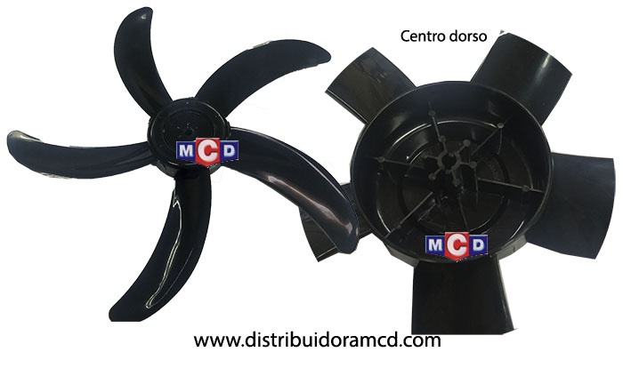 PALA PLASTICA 20  C/AGUJERO DE 8mm diam