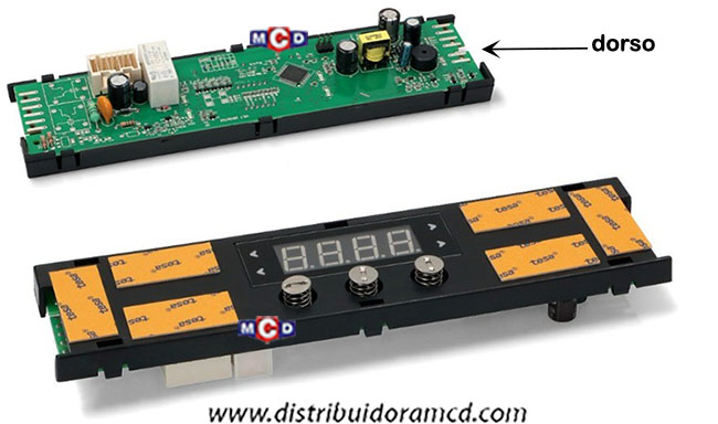 PLAQUETA CODIFICADA HORNO ELECTRICO CANDY 