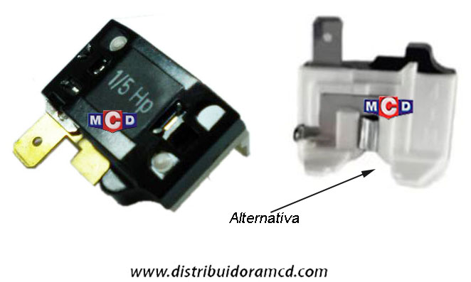 PROTECTOR TERMICO T/DANFOSS/EMBRACO de 1/5