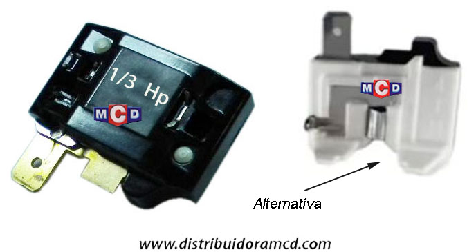 PROTECTOR TERMICO T/DANFOSS/EMBRACO de 1/3
