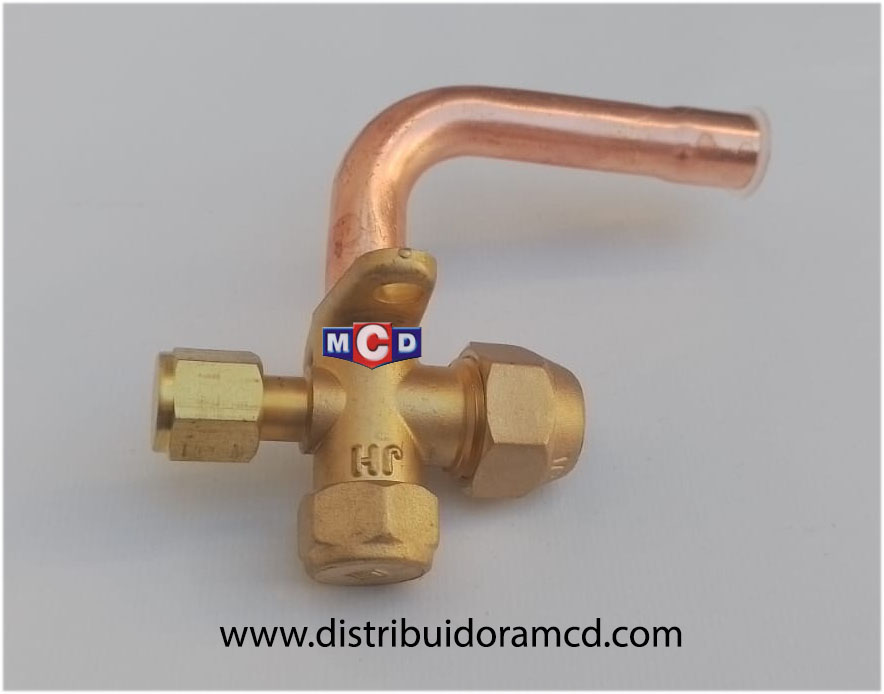 ACOPLE CURVO DE AIRE ACOND.GAS R410 de 1/2