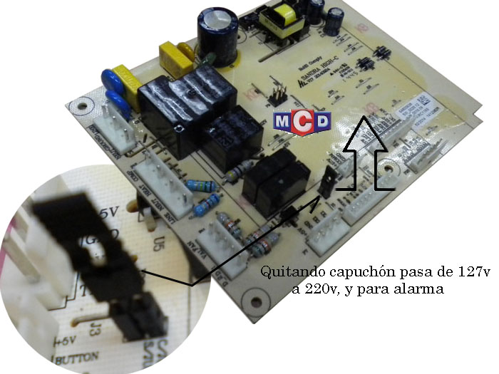 PLAQUETA UNIDAD CONTROL ELECTROLUX DI80X  