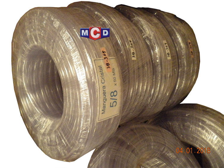 TUBO CRISTAL P/AIRE ACOND.PREMIUM 5/8  x M