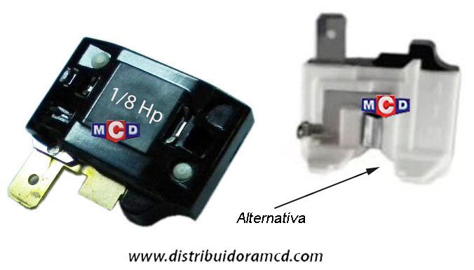 PROTECTOR TERMICO T/DANFOSS/EMBRACO de 1/8