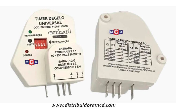 TIMER NOFROST BIVOLT AJUSTABLE/PROGRAMABLE