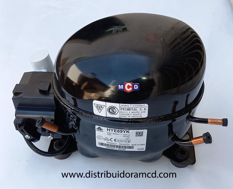 MOTOCOMPRESOR HUAYI DE HELADERA 1/5HP R134