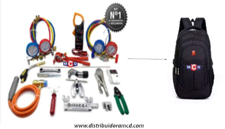 CAJA DE HERRAMIENTAS INSTALADOR C/MOCHILA 