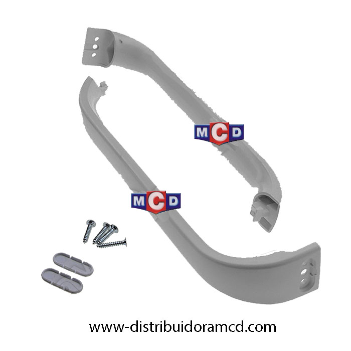 KIT x2 MANIJAS 32cm HELADERA BOSCH KSV36-