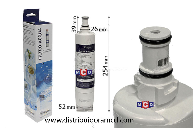 FILTRO de AGUA INTERNO P/WHIRLPOOL-ARISTON