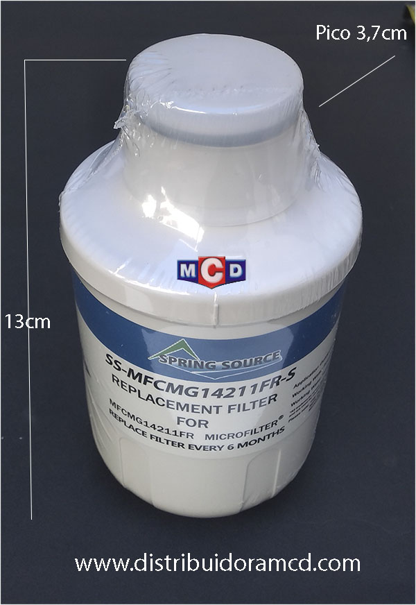 FILTRO de AGUA GORDO P/HELADE.SIAM-MIDEA  