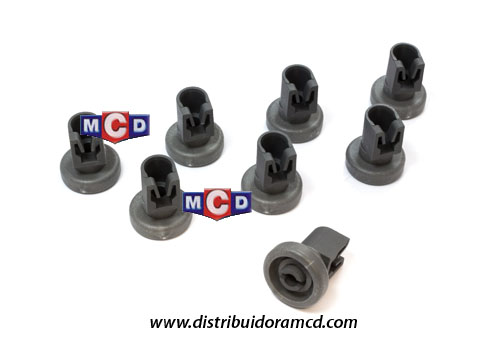 KIT 8 RUEDAS CHICAS CESTO LAVAVAJILLA ELEC