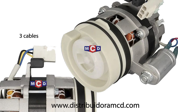 BOMBA RECIRCULACION 3CABLES LAVAVAJ.PHILCO