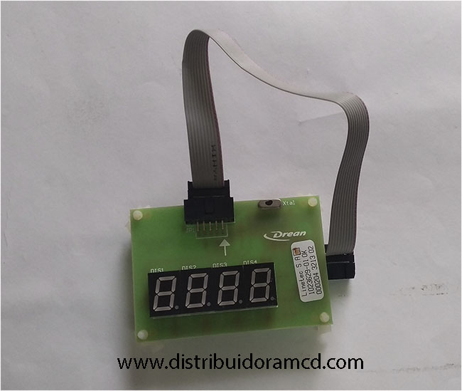 PLACA MODULO DISPLAY LECTURA DE ERROR 5.05