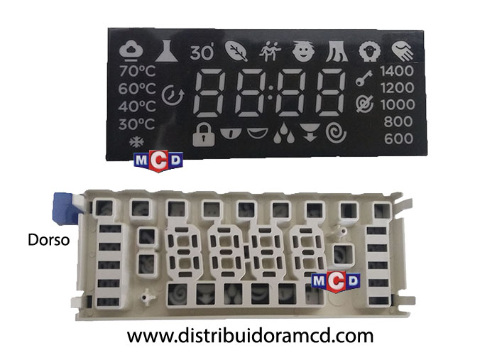 VISOR CONDUCTOR LUZ P/PLACA DISPLAY LED GR